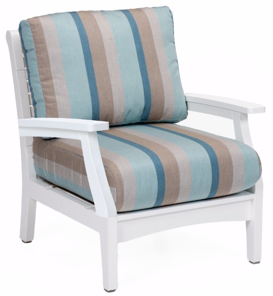 Berlin Gardens Classic Terrace Club Chair (Fabric Group A/Natural Finish)